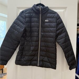 REI Kids Black Puffer Jacket